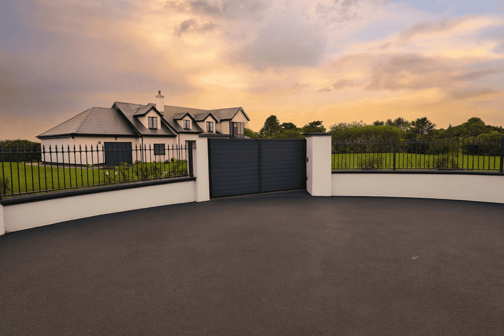 composite door and railings